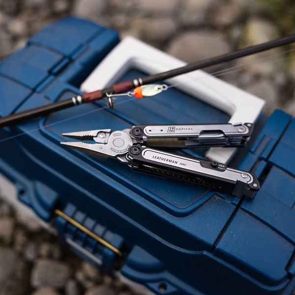 The Leatherman ARC is the first-ever multi-tool to have a MagnaCut... from ASI 46170 Compass Industries Inc