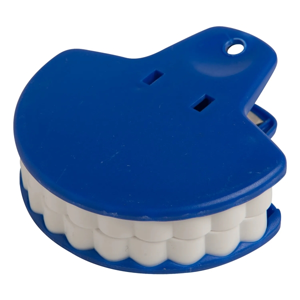 Teeth shaped utility clip, to hold papers, recipes, and tightly seal... from ASI 52840 Evans Manufacturing
