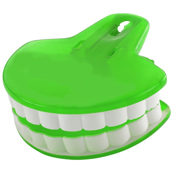 Teeth shaped utility clip, to hold papers, recipes, and tightly seal... from ASI 52840 Evans Manufacturing