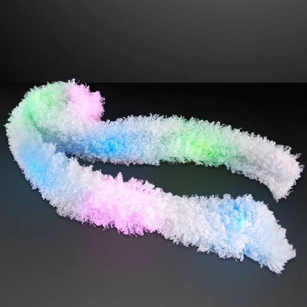 LED Scarf with Multicolor Lights, 5 Feet Long; Blank Stock... from ASI 34194 ALightPromos