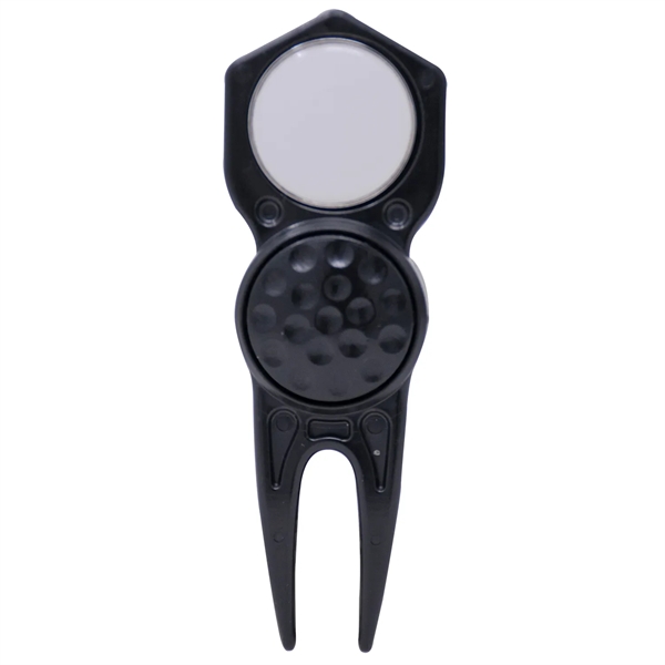 Golf divot tool, golf ball marker and fidget spinner combo... from ASI 38120 Ball Pro / Diversified Quality Kitchenware