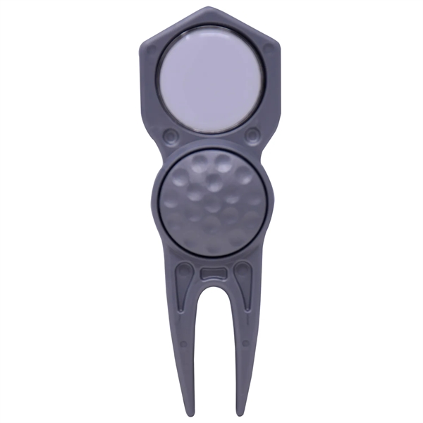 Golf divot tool, golf ball marker and fidget spinner combo... from ASI 38120 Ball Pro / Diversified Quality Kitchenware