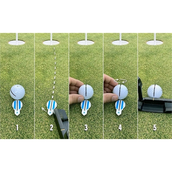 Golf ball marker and golf alignment aid tool is your go-to... from ASI 38120 Ball Pro / Diversified Quality Kitchenware
