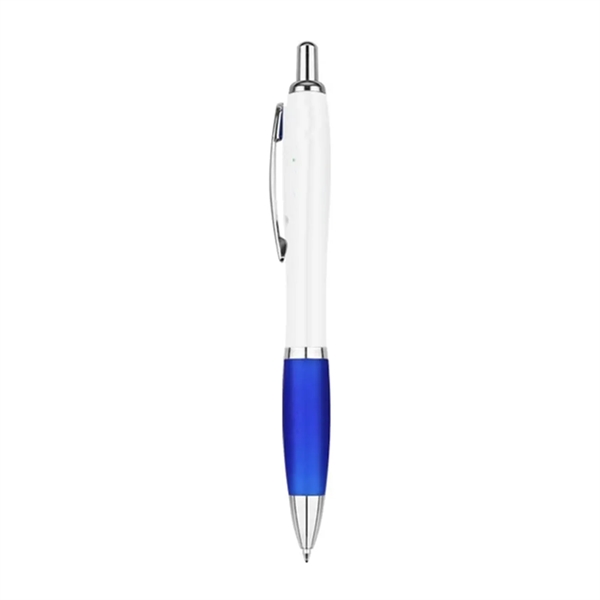 Curvy ballpoint pen plus 1 color pad imprint on 1 location... from ASI 37218 Athena Promo (tm)