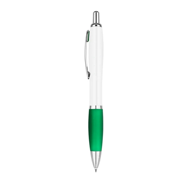 Curvy ballpoint pen plus 1 color pad imprint on 1 location... from ASI 37218 Athena Promo (tm)