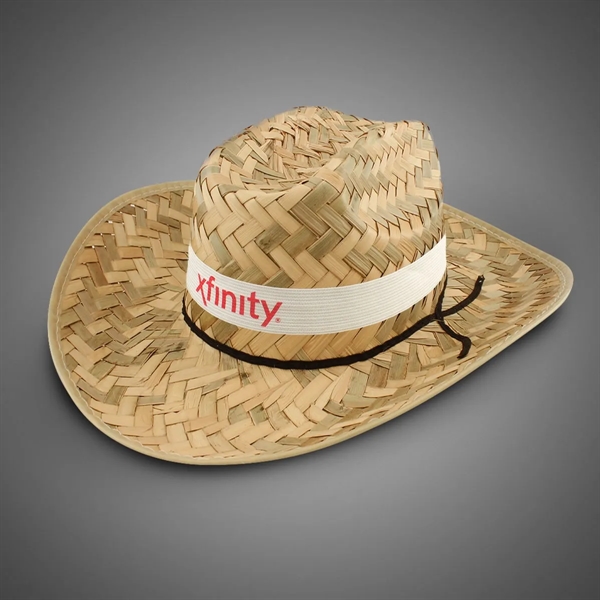 Adult sized western barn hat with imprintable band.... from ASI 42016 Brighter Promotions Inc / Chemical Light™