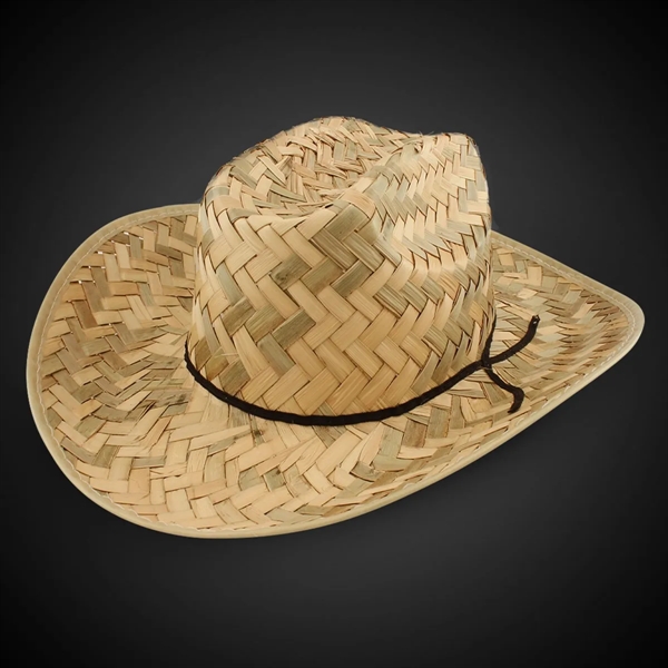 Adult sized western barn hat with imprintable band.... from ASI 42016 Brighter Promotions Inc / Chemical Light™