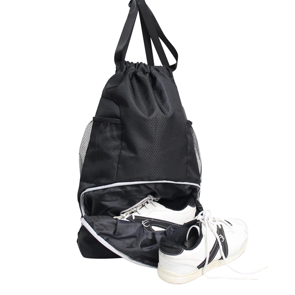 Cinch bag is a perfect for sporting events. Separate zip pocket... from ASI 79384 Preferred Nation Inc