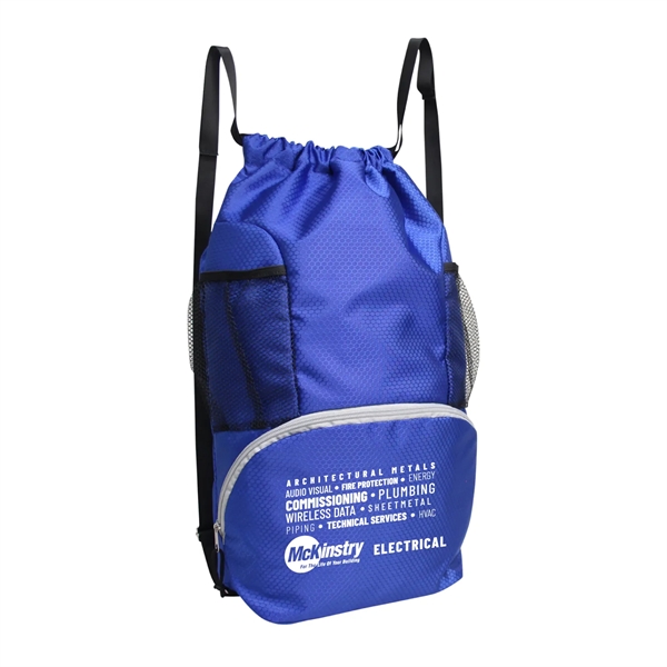 Cinch bag is a perfect for sporting events. Separate zip pocket... from ASI 79384 Preferred Nation Inc