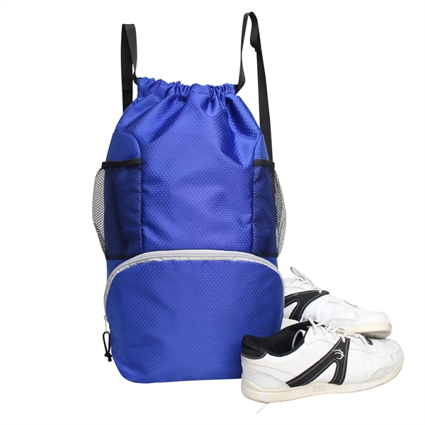 Cinch bag is a perfect for sporting events. Separate zip pocket... from ASI 79384 Preferred Nation Inc