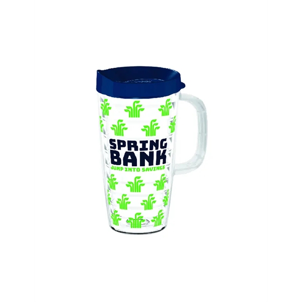 Double-wall insulated, clear Tritan™ coffee mug. Includes choice of Turn Tab... from ASI 73871 Next Promotions LLC