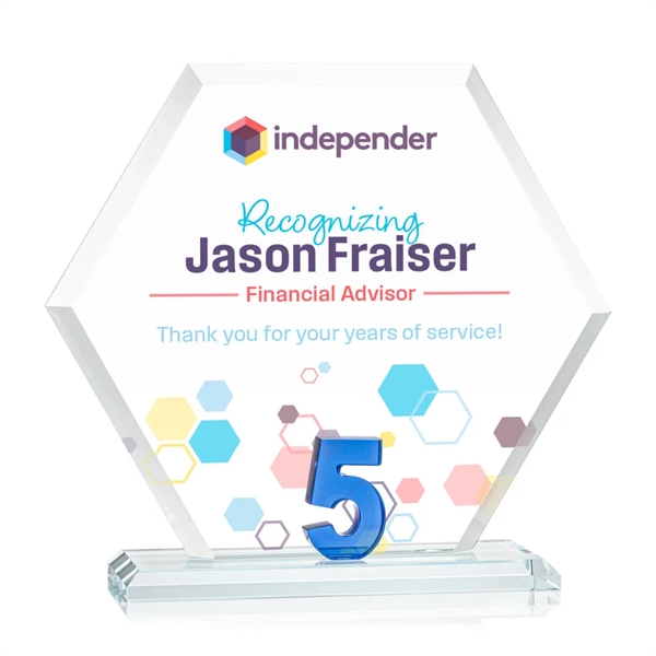 Mark a milestone in your organization with our Starfire Crystal Riviera... from ASI 84592 St Regis Group / St Regis