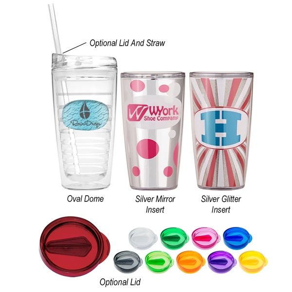 Tritan™16 with insulation for maintaining the temperature of hot and cold... from ASI 61125 Hit Promotional Products / Hit®