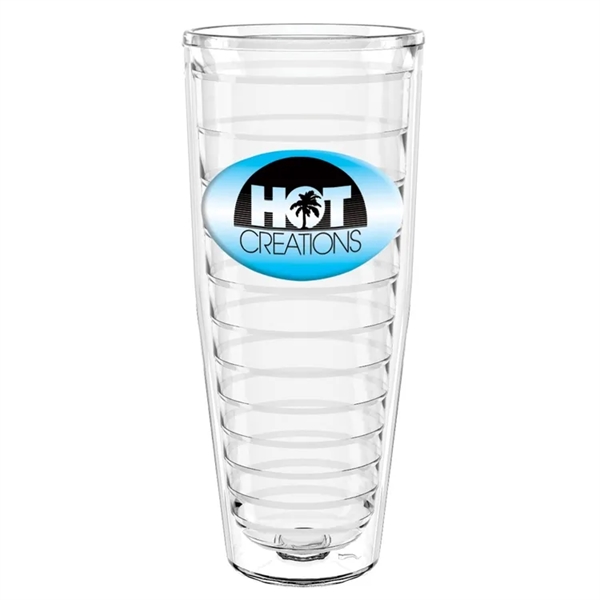 Double-wall insulated, clear Tritan™ tumbler. Includes choice of Turn Tab or... from ASI 73871 Next Promotions LLC