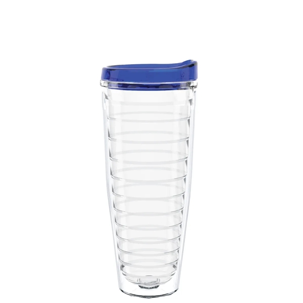 Double-wall insulated, clear Tritan™ tumbler. Includes choice of Turn Tab or... from ASI 73871 Next Promotions LLC