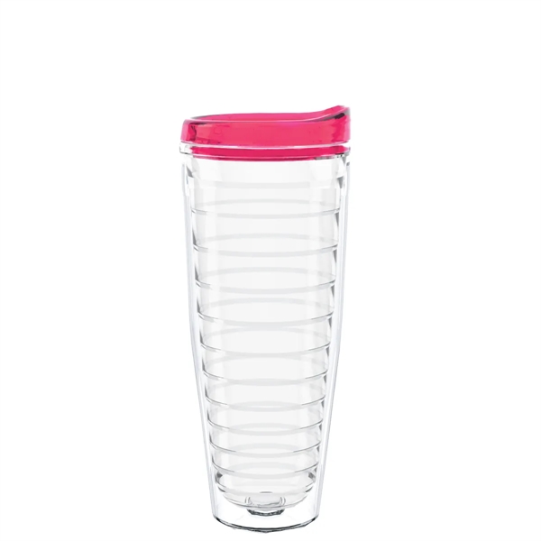 Double-wall insulated, clear Tritan™ tumbler. Includes choice of Turn Tab or... from ASI 73871 Next Promotions LLC