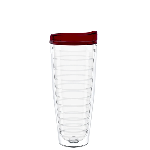 Double-wall insulated, clear Tritan™ tumbler. Includes choice of Turn Tab or... from ASI 73871 Next Promotions LLC