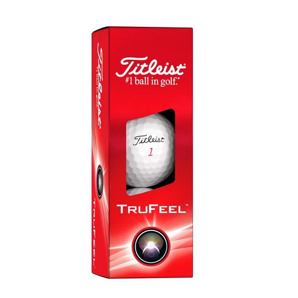 Titleist TruFeel golf balls; Box contains 12 white balls and includes... from ASI 38120 Ball Pro / Diversified Quality Kitchenware