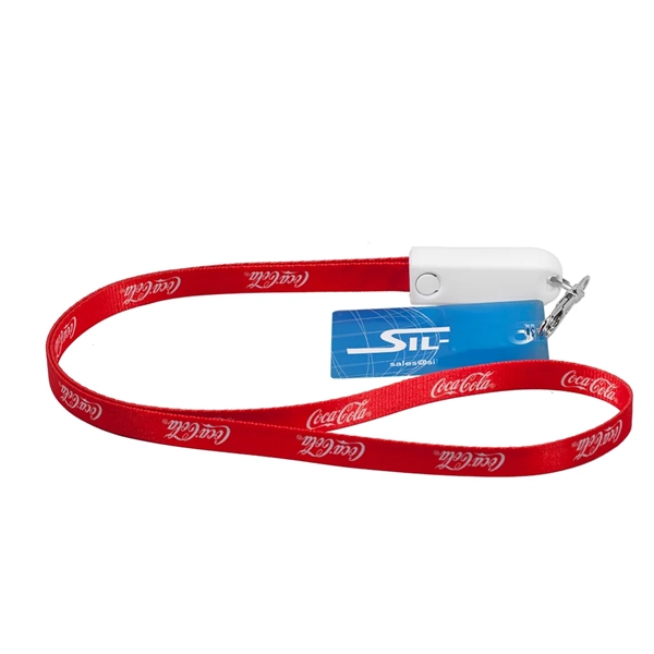 900mm Lanyard, 3 in1 charging cable with USB tip on one... from ASI 90154 Sunjoy Group Inc