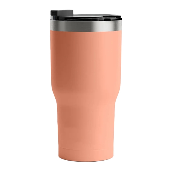 RTIC 20 ounce insulated stainless steel ringed tumbler with lid.... from ASI 74601 Calico