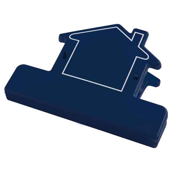 House shaped utility clip that holds food bags closed and document... from ASI 52840 Evans Manufacturing