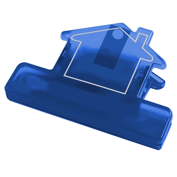 House shaped utility clip that holds food bags closed and document... from ASI 52840 Evans Manufacturing