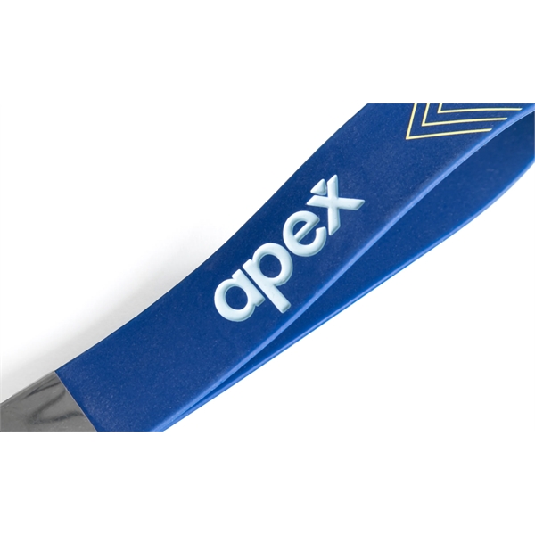 Silicone Key Rings are debossed and color-filled with a PMS color... from ASI 45657 Pop! Promos