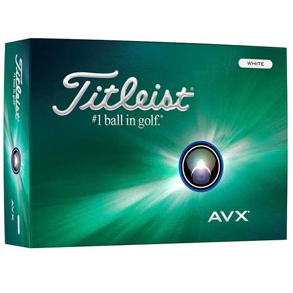 Titlesit AVX golf balls; Box contains 12 white balls and includes... from ASI 38120 Ball Pro / Diversified Quality Kitchenware