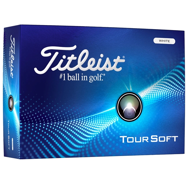 Titleist Tour Soft golf balls; Box contains 12 white balls and... from ASI 38120 Ball Pro / Diversified Quality Kitchenware