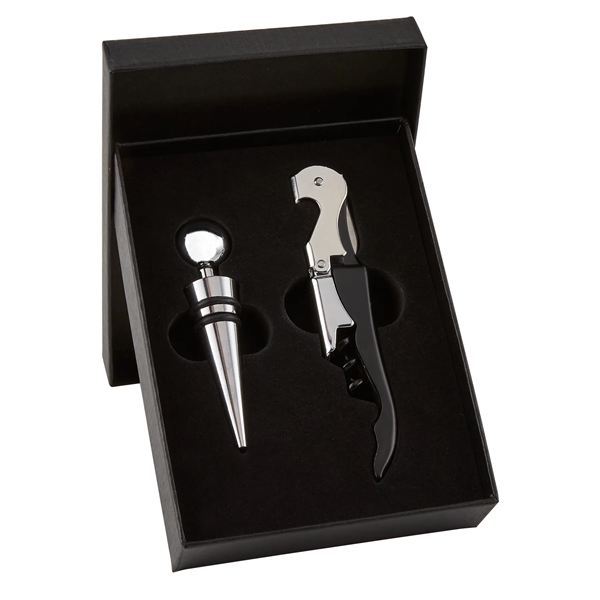 Two piece wine opener gift set.... from ASI 52840 Evans Manufacturing