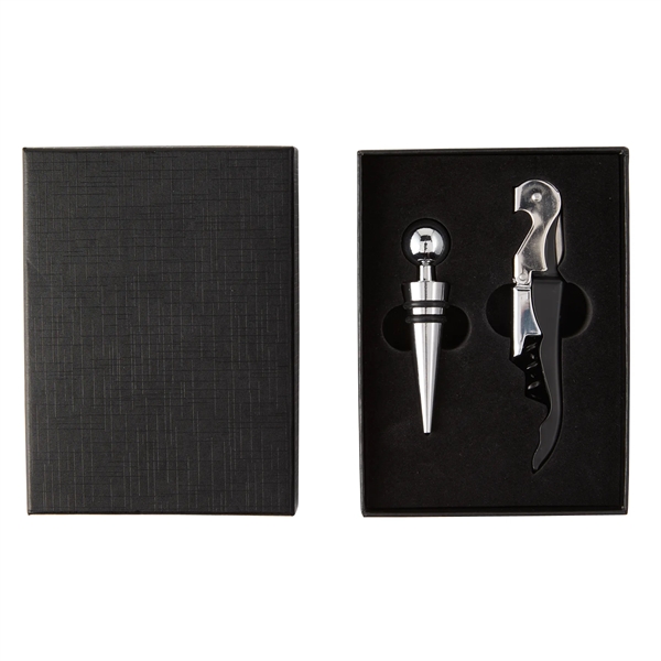 Two piece wine opener gift set.... from ASI 52840 Evans Manufacturing