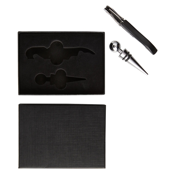 Two piece wine opener gift set.... from ASI 52840 Evans Manufacturing