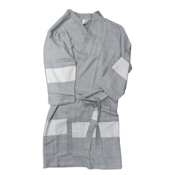 Step into the Bungalow Spa Robe and experience a touch of... from ASI 91605 Towel Specialties / Cobblestone Mills