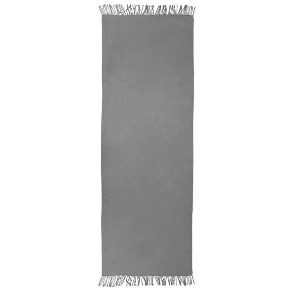 Our stylish pashmina shawl takes the chill off of shoulders and... from ASI 91605 Towel Specialties / Cobblestone Mills