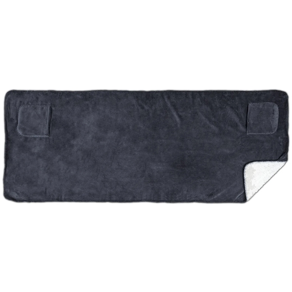 Avoid the freeze with a shawl blanket that feels like a... from ASI 91605 Towel Specialties / Cobblestone Mills