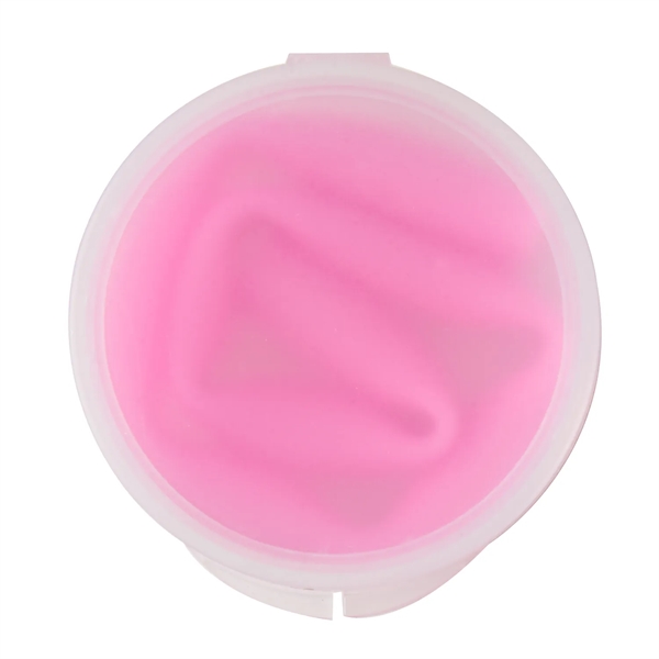 Reusable, durable, flexible and soft silicone straw in a plastic round... from ASI 52840 Evans Manufacturing