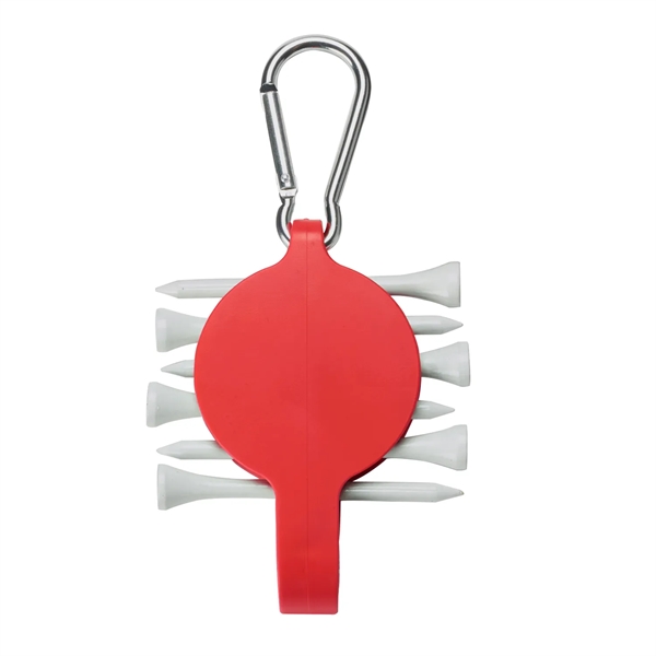 Bottle opener with golf tees and a carabiner makes the perfect... from ASI 52840 Evans Manufacturing