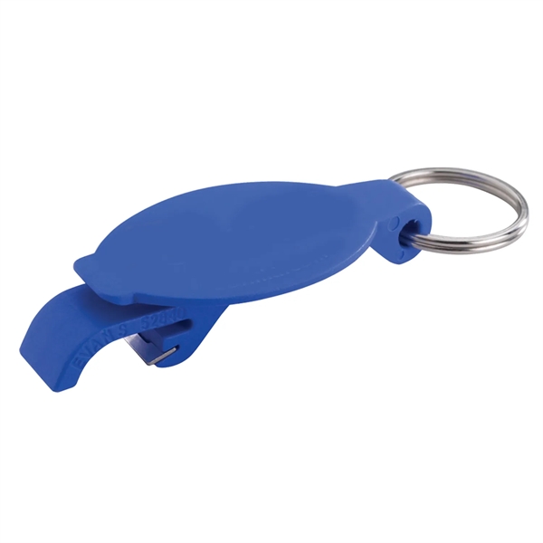 Elliptical Shape Bottle Opener Beverage Wrench with Key Ring.... from ASI 52840 Evans Manufacturing