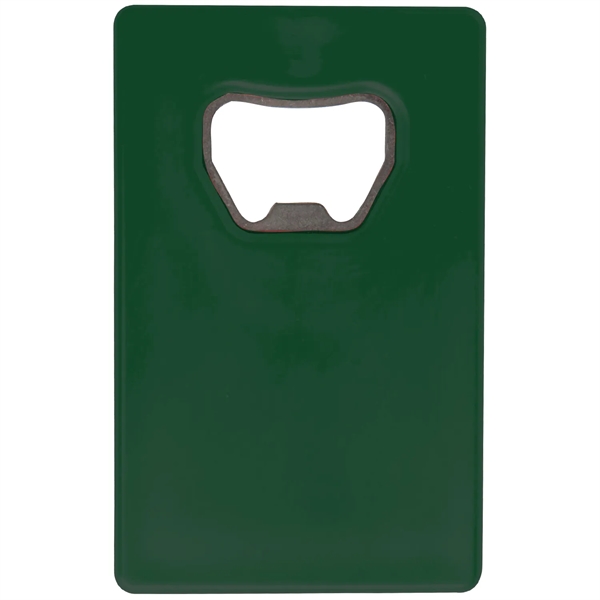 Bottle opener with credit card design.... from ASI 52840 Evans Manufacturing