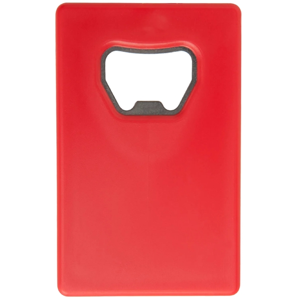 Bottle opener with credit card design.... from ASI 52840 Evans Manufacturing