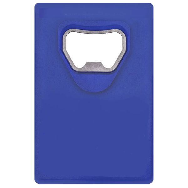Bottle opener with credit card design.... from ASI 52840 Evans Manufacturing
