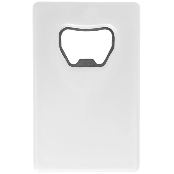 Bottle opener with credit card design.... from ASI 52840 Evans Manufacturing
