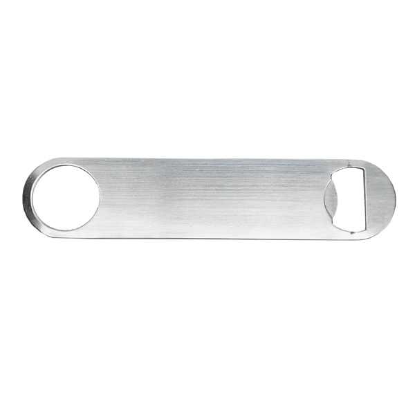 Pub style stainless steel bartenders bottle opener.... from ASI 52840 Evans Manufacturing
