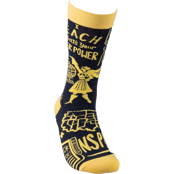 Teacher Theme Socks... from ASI 89971 Stuff A Mug