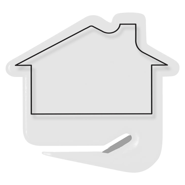 House shaped letter opener with protective steel blade.... from ASI 52840 Evans Manufacturing