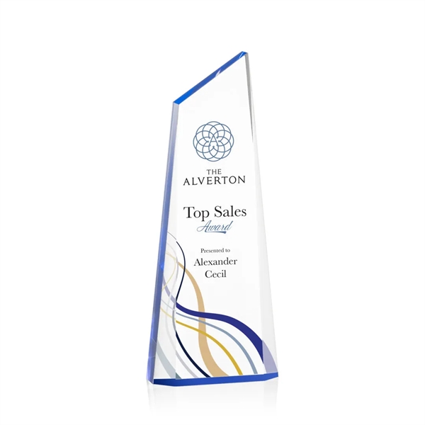 The exquisite Hudson VividPrint™ Award is a tall freestanding award with... from ASI 84592 St Regis Group / St Regis