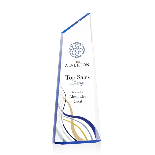The exquisite Hudson VividPrint™ Award is a tall freestanding award with... from ASI 84592 St Regis Group / St Regis
