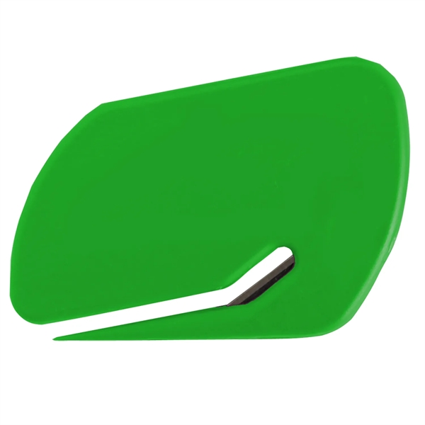 Value letter opener slitter with protective steel blade.... from ASI 52840 Evans Manufacturing