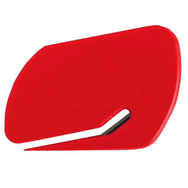 Value letter opener slitter with protective steel blade.... from ASI 52840 Evans Manufacturing