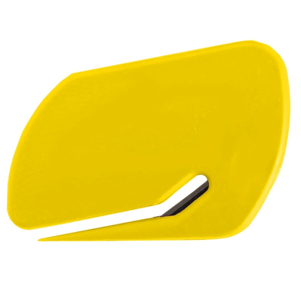 Value letter opener slitter with protective steel blade.... from ASI 52840 Evans Manufacturing